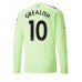 Cheap Manchester City Jack Grealish #10 Third Football Shirt 2022-23 Long Sleeve